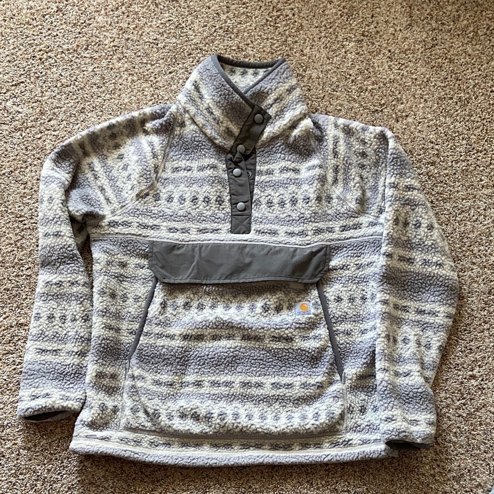 Carhartt Relaxed Fit Gray Fleece